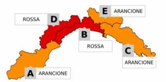 Allerta massima per temporali e pioggia, scuole chiuse in gran parte della Liguria allerta arancione rossa