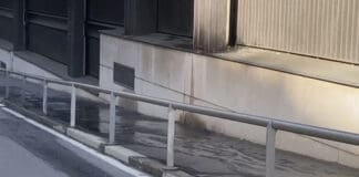Genova, perdita d’acqua al Palazzo di Giustizia – VIDEO