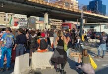 Porto di Genova, continuano i blocchi dei manifestanti no Green pass – VIDEO