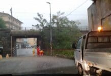 Rossiglione, prime forti precipitazioni causano disagi e allagamenti rossiglione allagamenti