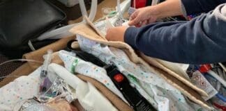 Bimba di un anno trasferita da Monza al Gaslini grazie all’elicottero dei vigili del fuoco bambina Monza al gaslini