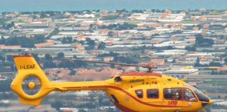 Rapallo, escursionista scivola in un canalone per oltre 50 metri: gravissimo al San Martino elicottero Grifo 118 Liguria