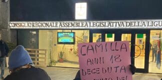 Genova – Presidio No Green Pass davanti al Consiglio Regionale – VIDEO