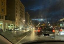 Genova – Tamponamento tra auto in corso Gastaldi, traffico nel caos – VIDEO
