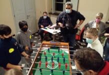 Calcio Balilla a Villa Ronco, vincono due gemelle genovesi calciobalilla Villa Ronco