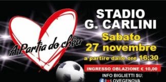 A partia do cheu per la Gigi Ghirotti, mancano 300 biglietti al sold out Partita del Cuore
