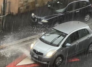 Meteo Liguria, anche oggi possibili temporali nell’entroterra strade allagate