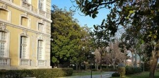 Villaggio di Babbo Natale nel parco di Villa Bombrini a Genova Cornigliano Villa Bombrini parco Genova Cornigliano