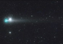 La cometa Leonard attraversa i cieli della Spezia