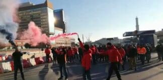 Lavoratori del porto in presidio davanti a Varco Etiopia, traffico in tilt