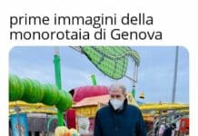 “Prime immagini della monorotaia di Genova”, il progetto per gli Erzelli scatena la satira sul web