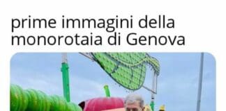 “Prime immagini della monorotaia di Genova”, il progetto per gli Erzelli scatena la satira sul web