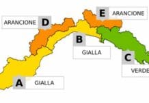 Allerta Neve in Liguria, i nuovi orari dell’emergenza allerta gialla arancio verde