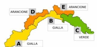 Allerta neve in Liguria, probabili nevicate anche a bassa quota allerta gialla arancio verde