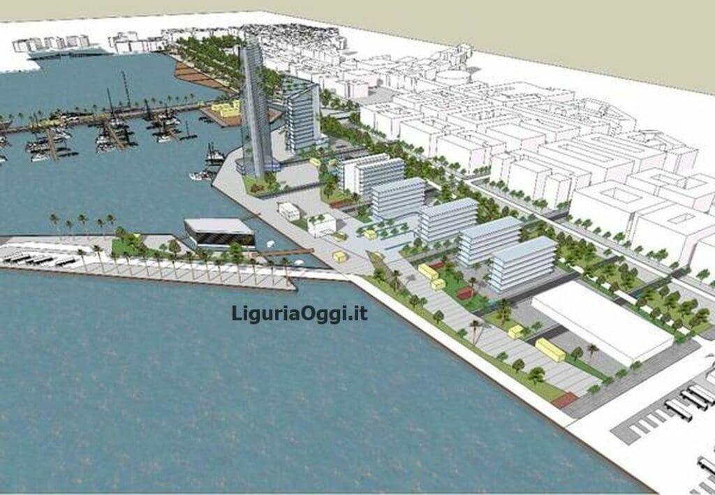 calata Paita La Spezia waterfront progetto
