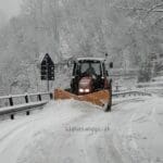 neve strada spazzaneve