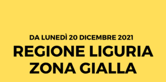 Liguria in zona gialla per il coronavirus da oggi Liguria Zona Gialla covid