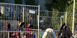Sturla, proteste per i giardini del depuratore chiusi