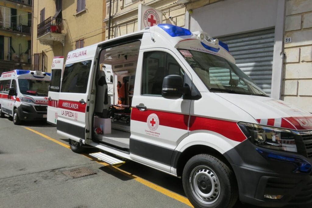 Croce Rossa La Spezia ambulanza