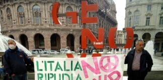 Attacco russo all’Ucraina, presidi per la pace in tutta Genova