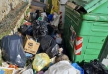 San Fruttuoso, problemi con la raccolta rifiuti in via Berghini bidoni san fruttuoso via Berghini