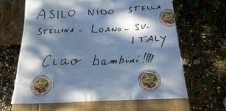 Loano, la speciale dedica dei bimbi dell’asilo Stella per i piccoli pazienti dell’ospedale di Kiev