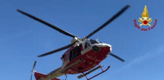 Rovegno, grave incidente in mattinata: motociclista in codice rosso elicottero vigili del fuoco
