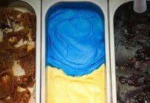Genova, nasce il gelato con i colori dell’Ucraina e nessuno lo può comprare gelato-bandiera-ucraina