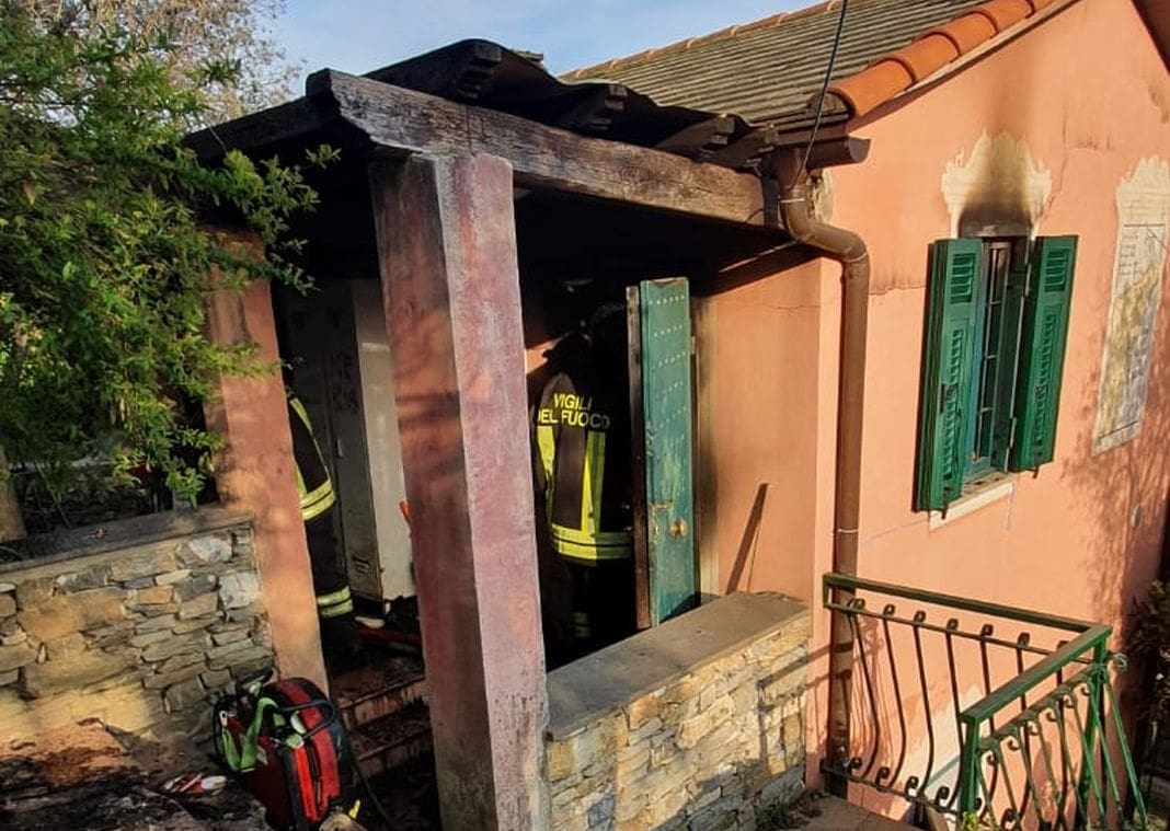 incendio verzemma recco