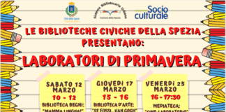 La Spezia, anche a marzo tornano i Laboratori di Primavera