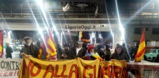 Genova, sciopero e blocco nel Porto per dire no alla Guerra blocco porto
