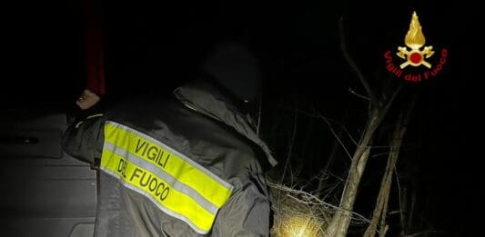Santo Stefano d’Aveto, ritrovato l’uomo scomparso ieri pomeriggio Vigili del fuoco disperso ricerca notte