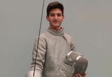 Scherma, convocato in nazionale U17 Salvatore Lazzaro del Club Scherma Voltri Salvatore Lazzaro