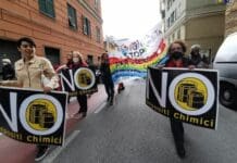 Depositi chimici a Ponte Somalia, il Tar boccia il progetto depositi chimici protesta Genova Sampierdarena
