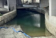 Genova, spunta un lago sotto la Guido Rossa lago sotto Guido Rossa