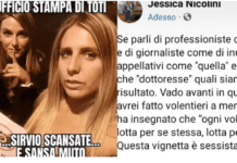 Fotomontaggio sessista contro l’Ufficio Stampa di Toti, scatta la denuncia Jessica Nicolini Francesca Licata meme