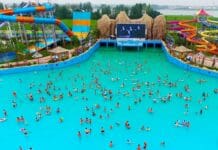 Voltri, arriva la piscina con le onde per il surf, M5S: se ci sono i soldi meglio spenderli per palestre per tutti piscina onde Cina