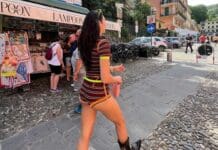 Portofino, dopo Kourtney Kardashian, anche Dua Lipa assaggia la focaccia Dua Lipa Portofino