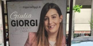 La Spezia, Giulia Giorgi denuncia insulti sessisti sui manifesti elettorali Giulia Giorgi la spezia insulti