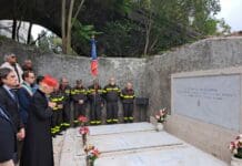 Genova, restaurato il monumento funebre dei Vigili del Fuoco morti sul lavoro