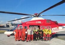 Genova, in servizio il nuovo elicottero Drago dei Vigili del Fuoco elicottero vigili del fuoco