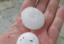 Meteo Liguria, crollo delle temperature dopo due giorni di allarme afa grandine Borzonasca record