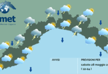 Meteo Liguria, dopo il gran caldo in arrivo temporali e calo delle temperature meteo liguria 28 maggio 2022