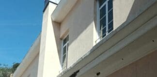 Genova, sciame di api sulla facciata dell’istituto Galilei a Dinegro sciame api