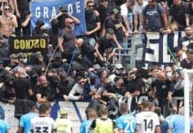 La Spezia, scontri allo stadio Picco, 5 teppisti arrestati spezia Napoli scontri