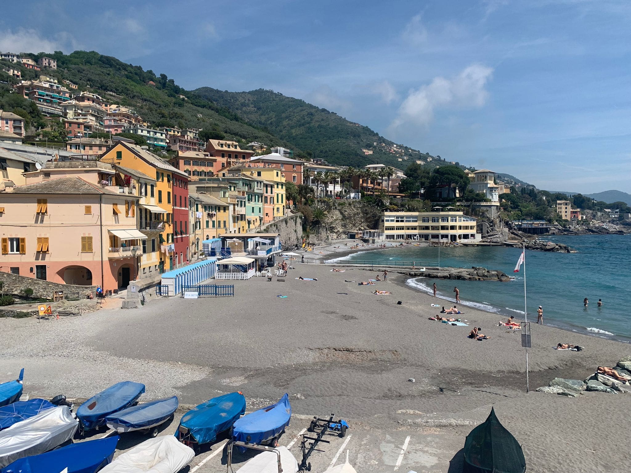 spiaggia bogliasco