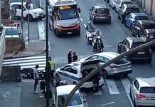Genova, grave incidente in via Buffa a Voltri Voltri incidente via Buffa