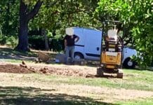 Nervi, ruspe in azione nei Parchi, nuovi dubbi sugli interventi parchi Nervi, scavi, ruspa, Euroflora, notizie Genova, notizie Liguria, liguriaoggi