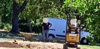 Nervi, ruspe in azione nei Parchi, nuovi dubbi sugli interventi parchi Nervi, scavi, ruspa, Euroflora, notizie Genova, notizie Liguria, liguriaoggi