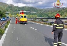 elicottero autostrada A12
